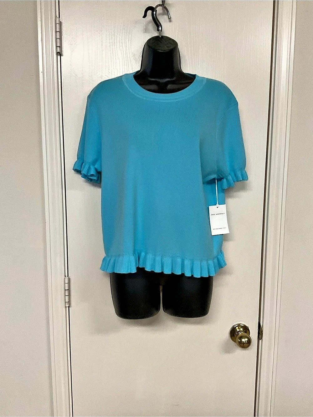 Free Assembly Knit Sweater Top